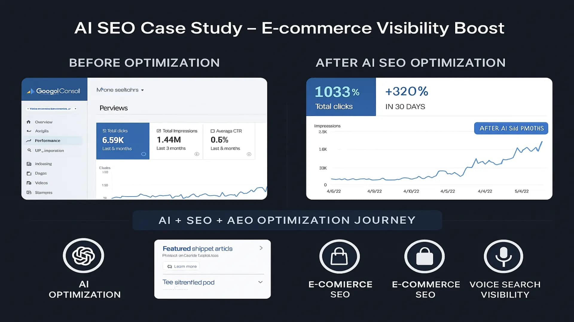 AI SEO Growth & Performance Optimization for E-commerce Website